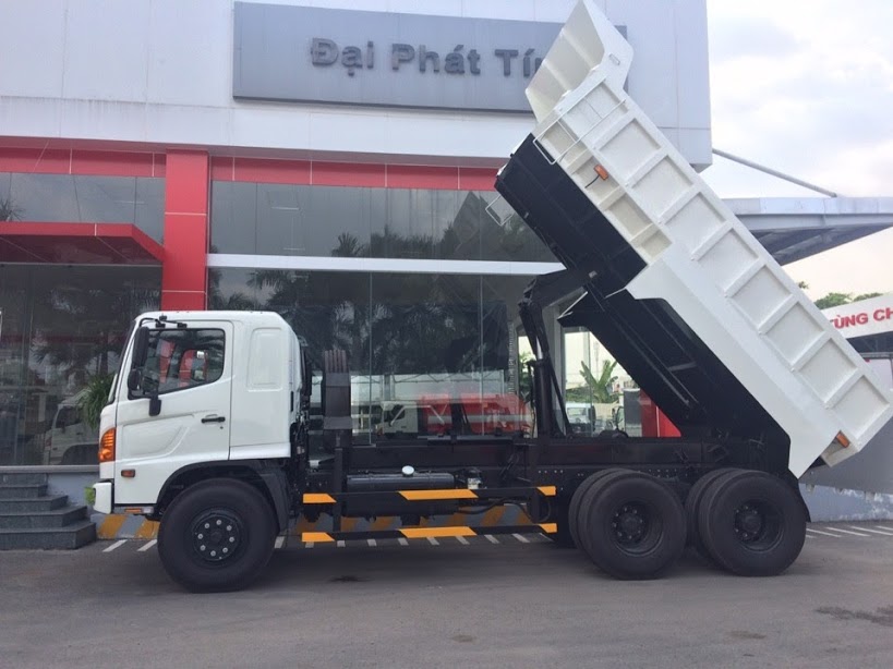 Xe ben Hino 3 Chân FM8JNSA 15 tấn