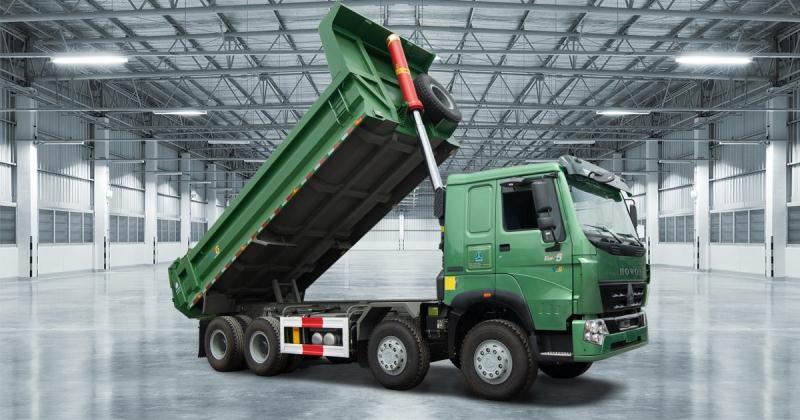 Xe ben 4 chân Howo 16 tấn 380HP V7G1600