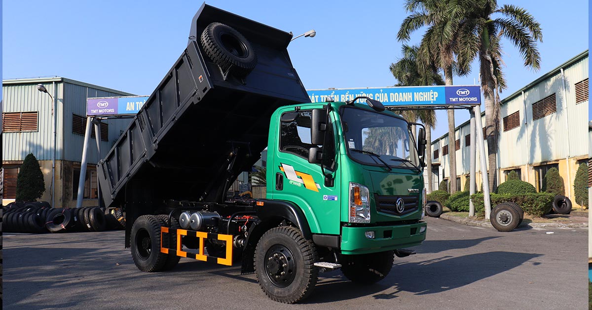 Xe tải ben TMT KC800D2 cầu dầu