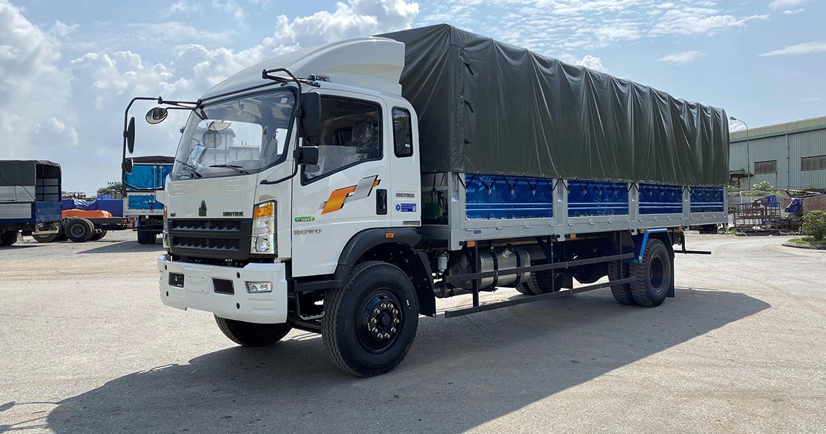 Howo HW160 - Xe Tải 8 tấn Thùng 8.1 mét