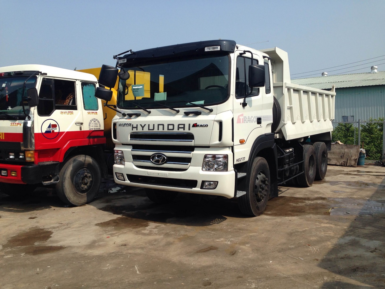 Xe ben Hyundai HD270 380HP