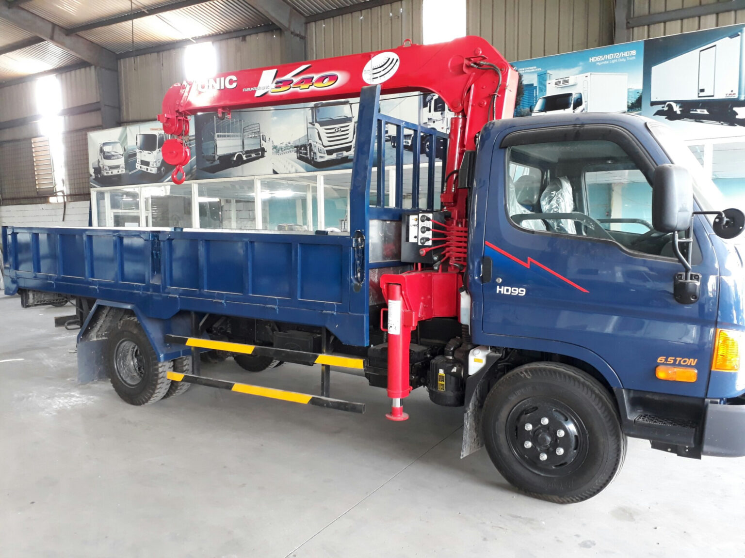 Xe cẩu Hyundai HD99 6.5 tấn