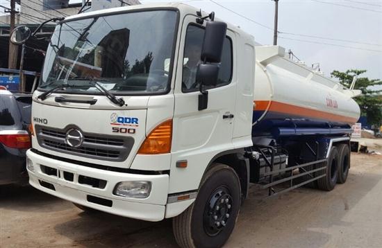 bồn xăng dầu xe HINO FL8JTSA 19 khối.