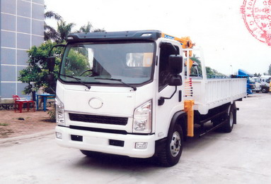 Xe tải cẩu faw gắn cẩu