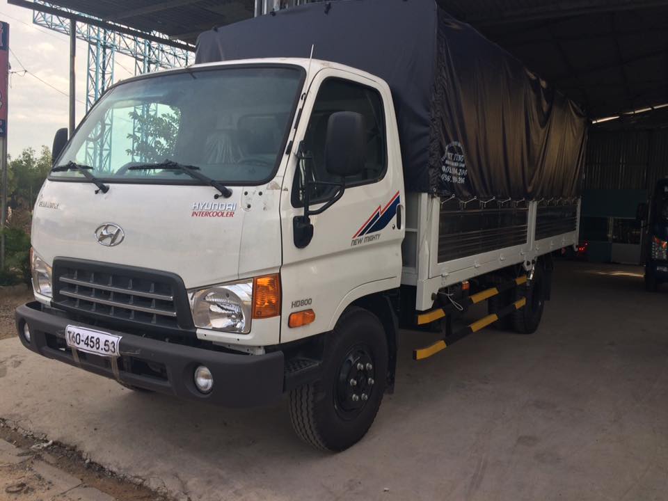 HD800 thùng mui bạt 8 tấn